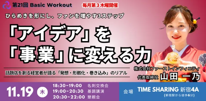 【BIZFIT】第21回 Basic Workout（月例会）