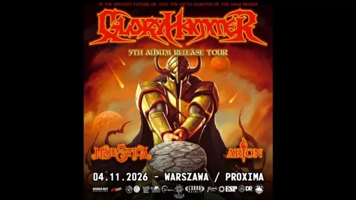 Gloryhammer + Majestica + Arion