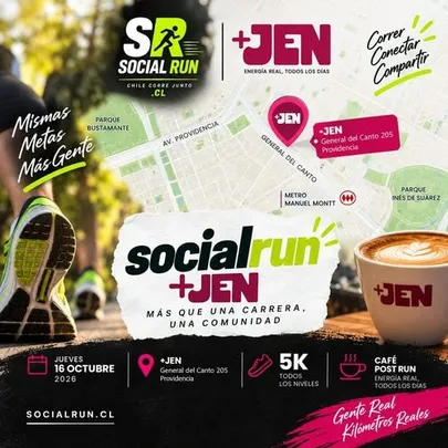 SocialRun +JEN | 5K 🏃‍♀️☕
