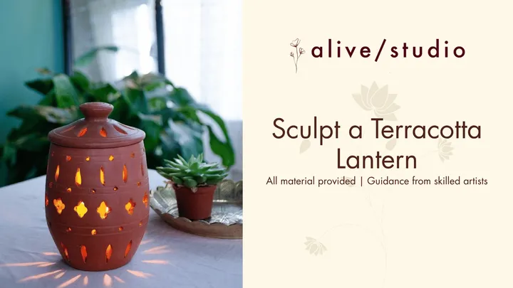 Sculpt a Terracotta Lantern