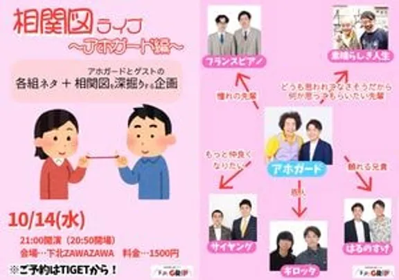 相関図ライブ〜アホガード編〜