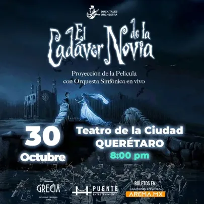 El Cadáver de la Novia con Orquesta Sinfónica en Querétaro