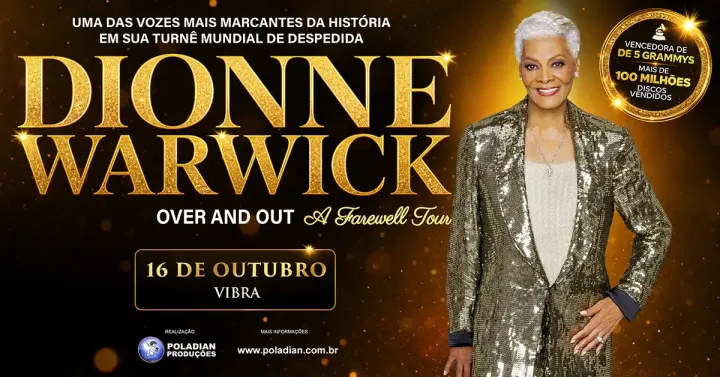 Dionne Warwick Over And Out A Farewell Tour