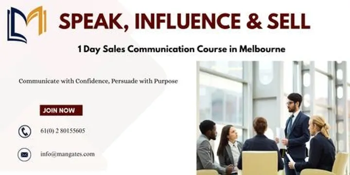 Speak, Influence & Sell: 1 Day Sales Communication Course in Melbourne