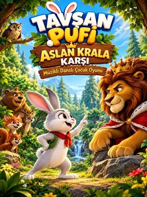 Tavşan Pufi Aslan Krala Karşı