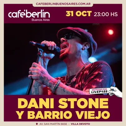 Dani Stone & Barrio Viejo en Café Berlín