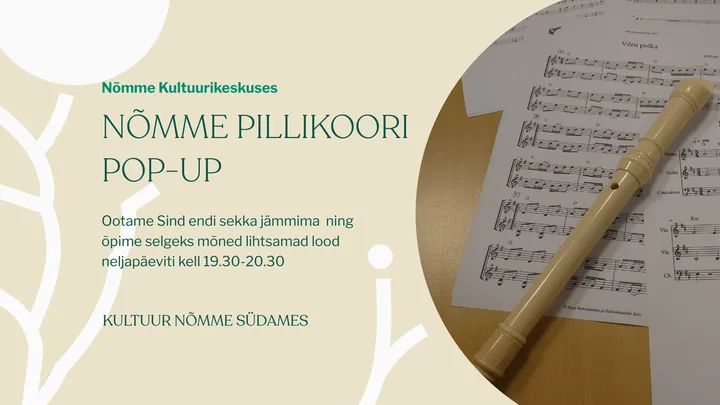 NÕMME PILLIKOORI POP-UP PILLIPIDU