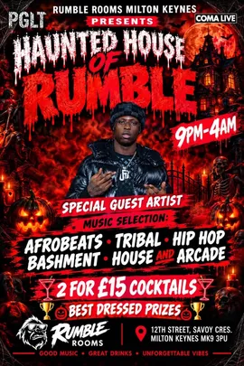 Haunted House Of Rumble 🎃 Special Guest Abra Cadabra 🎤