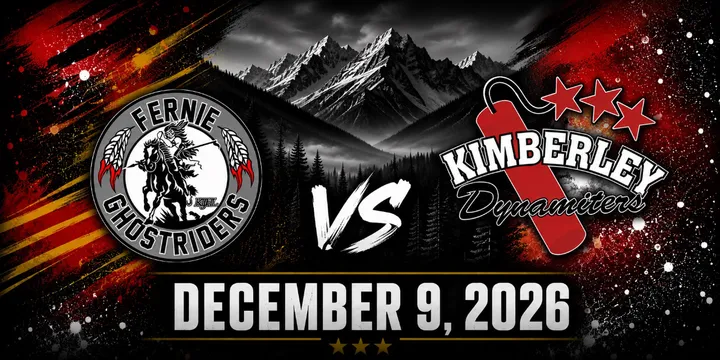 Fernie Ghostriders @ Kimberley Dynamiters