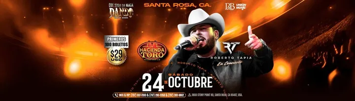 ROBERTO TAPIA EN SANTA ROSA