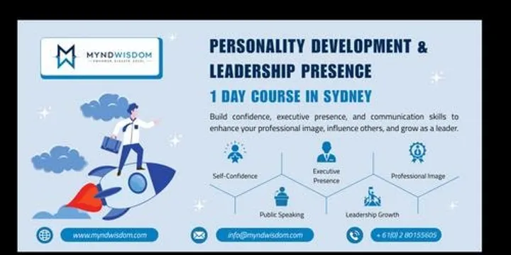 Personality Development & Leadership Presence: 1 Day Course in Sydney