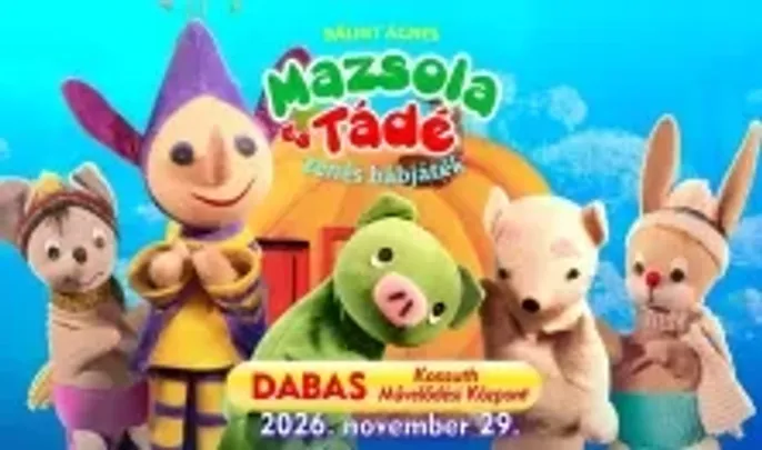 MAZSOLA és TÁDÉ zenés bábjáték