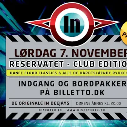 Discotek IN - Reservatet - Winter Club Edition