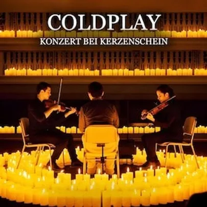Coldplay- Musik bei Kerzenschein