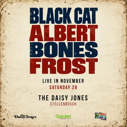 BLACK CAT BONES & ALBERT FROST LIVE AT DAISY JONES