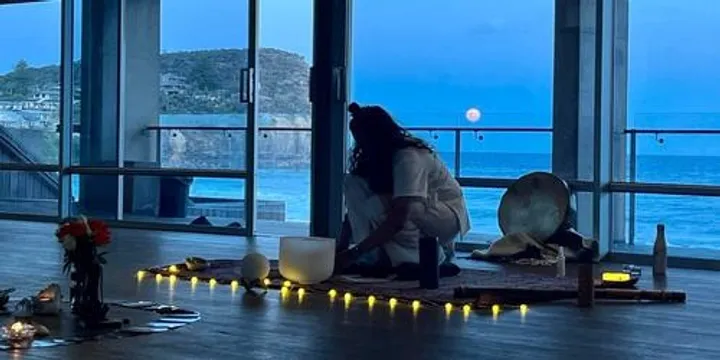 OCTOBER Full Moon Yin Evening Yoga • Intentions • Breathwork • Sound Healing • Tarot
