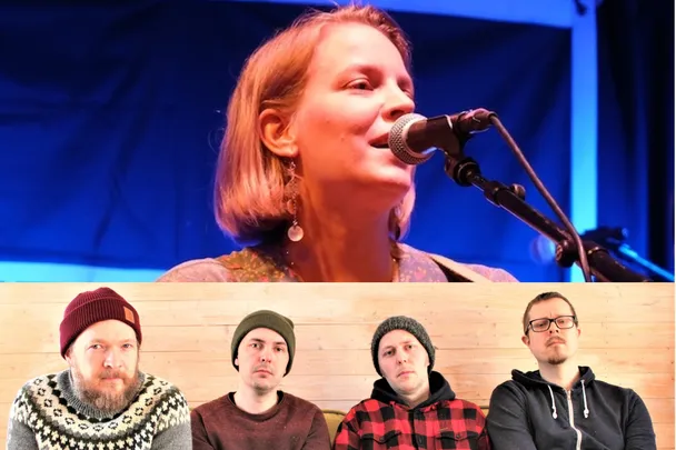 Live: Rautakoura ja Paula Wolski Tapanilan kirjastossa