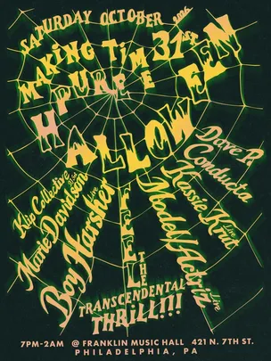 Making Time PURE HALLOWEEN with Boy Harsher, Model/Actriz, Conducta, Marie Davidson & MORE