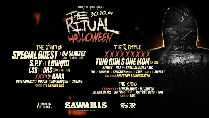 Rumble in the Jungle: THE RITUAL – Halloween Bristol