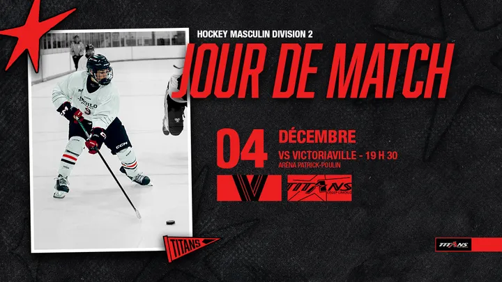 MATCH HOCKEY MASCULIN - LIMOILOU CONTRE VICTORIAVILLE