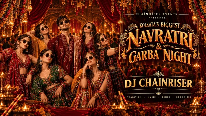 Kolkata’s Biggest Navratri & Garba Night 2026