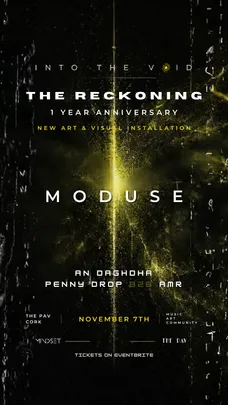 Into The Void - The Reckoning - The Pav Cork
