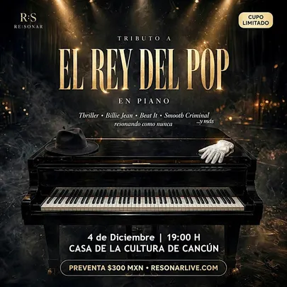 RE:SONAR • MICHAEL JACKSON en PIANO [CANCÚN]