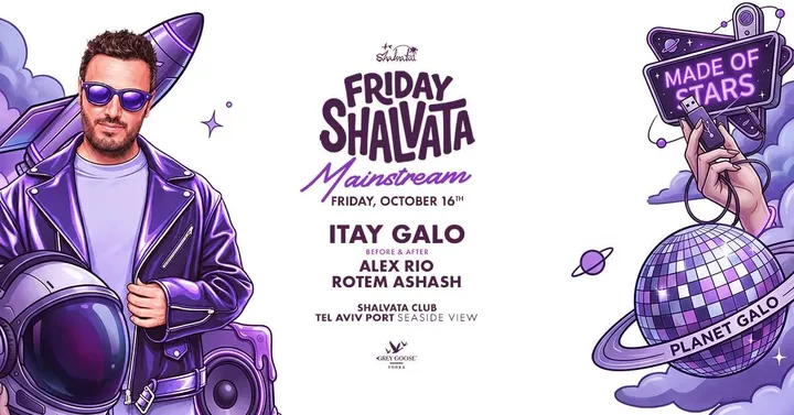 Friday Shalvata Mainstream One Man Show Itay GALO 16.10