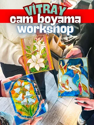 Vitray Cam Boyama Workshop