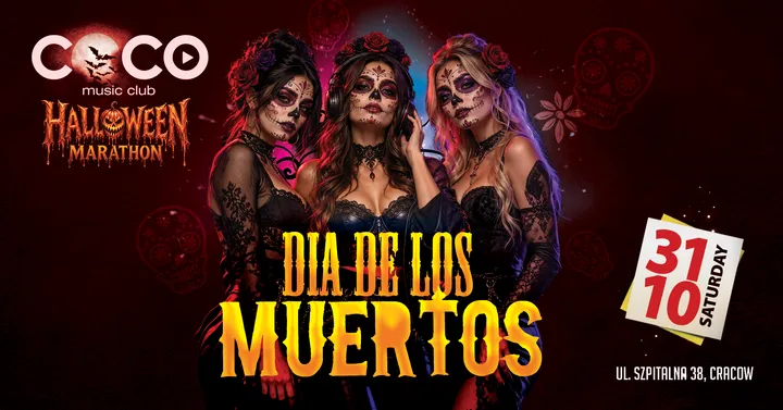 COCO HALLOWEEN 2026: Día de los Muertos, Kraków, COCO Music Club