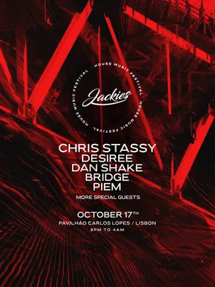 Jackies Lisboa House Music Festival 2026 with Chris Stassy