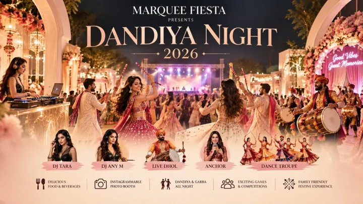 Marquee Fiesta presents Dandiya Night 2026