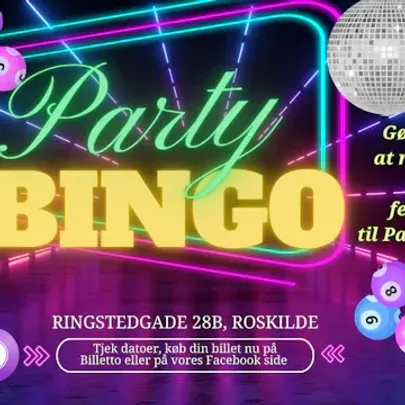 Party Bingo på 28 Live i Roskilde