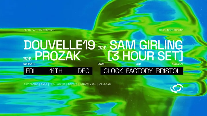 Clock Factory Presents: Douvelle19 B2B Sam Girling B2B Prozak [3 Hour Set]