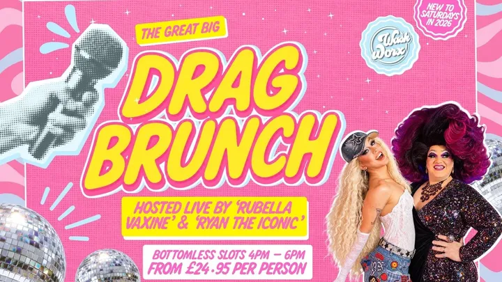 BOTTOMLESS DRAG BRUNCH 💋- RUBELLA VAXINE & RYAN THE ICONIC