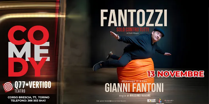 Gianni Fantoni in 'Fantozzi Contro Tutti'
