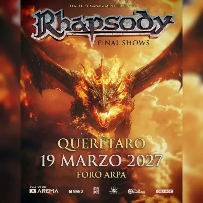 Rhapsody Final Shows en Querétaro
