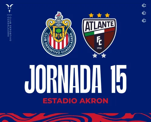 J15: Chivas vs Atlante Liga MX