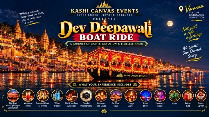 Dev Deepawali Celebration Boat Ride