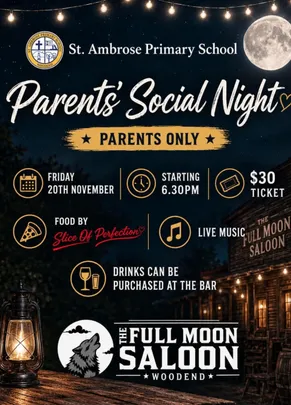 St Ambrose Primary School Social Night