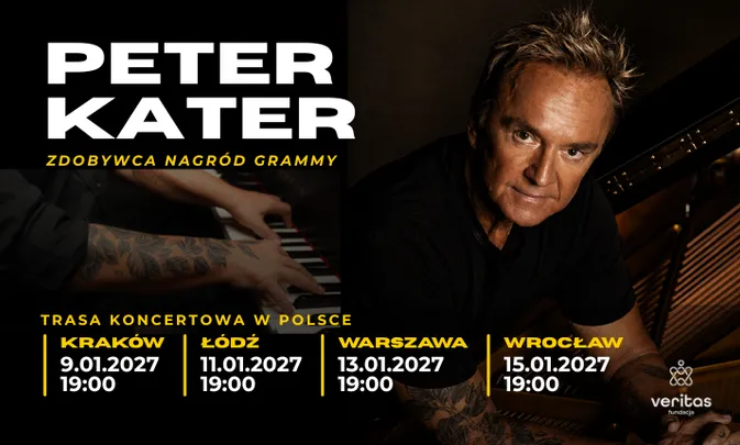 PETER KATER - TRASA KONCERTOWA 2027 | ŁÓDŹ