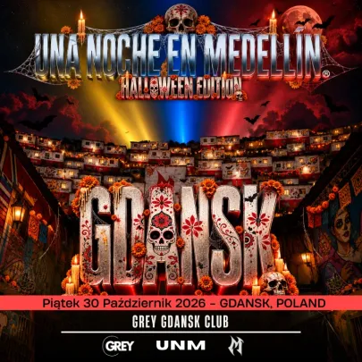 UNA NOCHE EN MEDELLÍN - HALLOWEEN EDITION | GDANSK 30.10