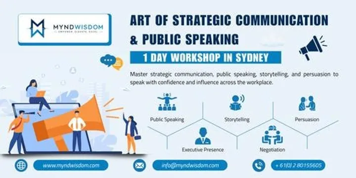 Art of Strategic Communication & Public Speaking: 1 Day Course | Sydney