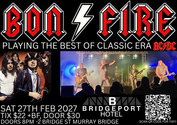 Bon Fire at the Bridgeport Hotel