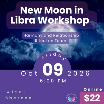 Moon Magic Online - New Moon in Libra Workshop