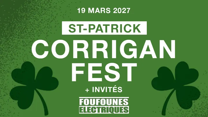 St-Patrick avec Corrigan Fest