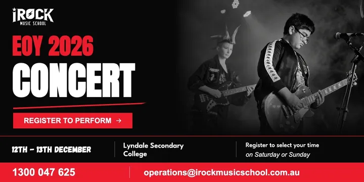 iROCK End of Year Concert 2026 @Lyndale Secondary College