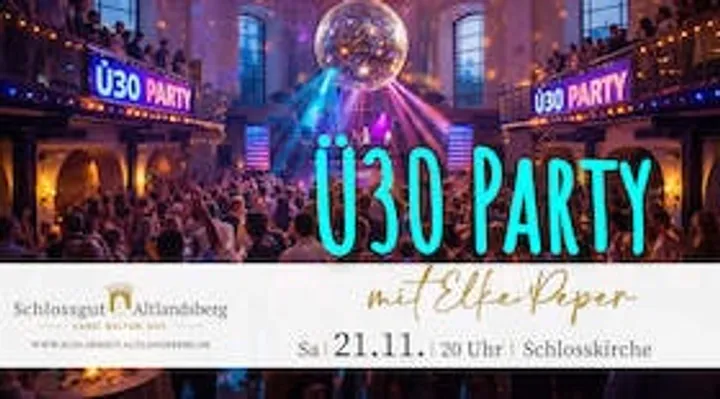Ü30 Party - mit Elke Peper