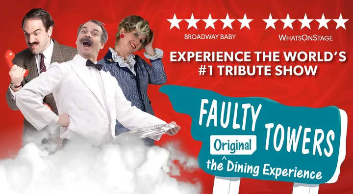 🚨 SOLD OUT! Faulty Towers The Dining Experience at 1pm ⭐️⭐️⭐️⭐️⭐️