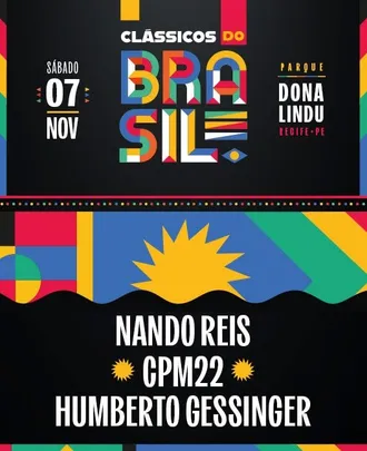 CLÁSSICOS DO BRASIL / NANDO REIS + CPM22 + HUMBERTO GESSINGER